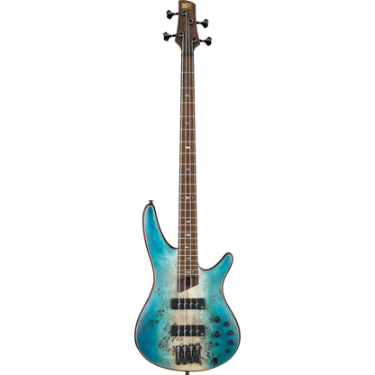 Ibanez SR1600B Premium 4-String Bass Guitar, Caribbean Shoreline