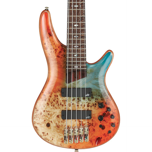 Ibanez SR1605DWASK SR Premium 5-String Electric Bass, Autumn Sunset Sky