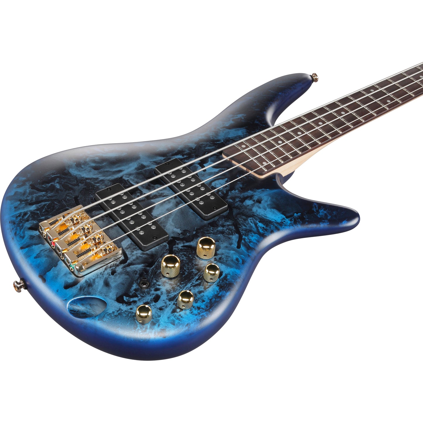 Ibanez SR300EDXCZM SR Standard Electric Bass, Cosmic Blue Frozen Matte