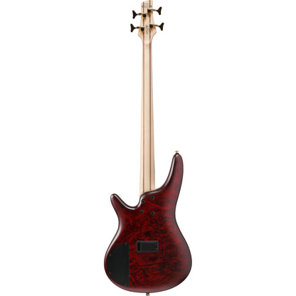 Ibanez SR300EDX SR Standard 4-String Electric Bass - Wine Red Frozen Matte