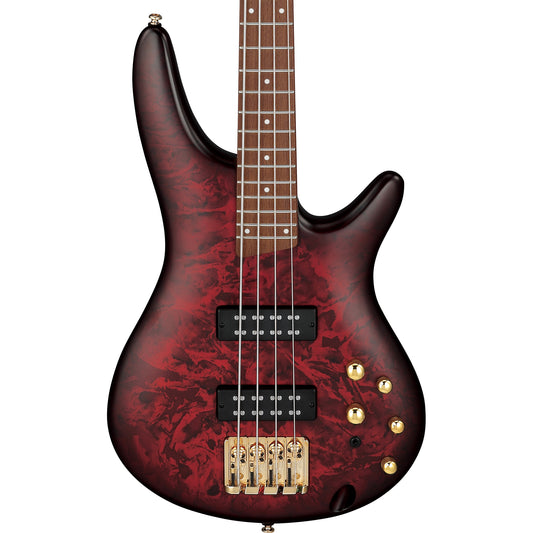 Ibanez SR300EDX SR Standard 4-String Electric Bass - Wine Red Frozen Matte