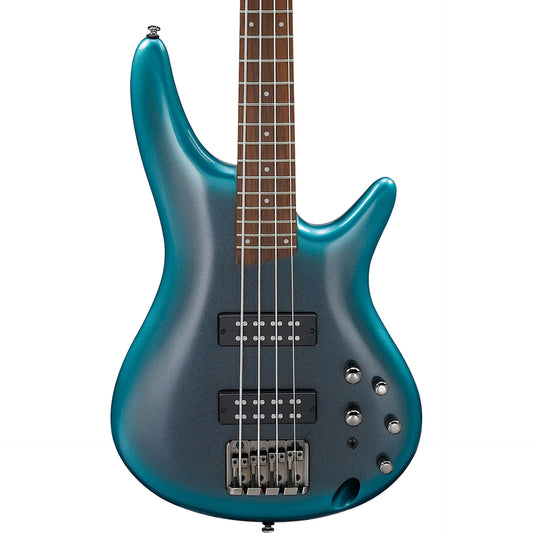 Ibanez SR300ECUB SR Standard 4-String Electric Bass, Cerulean Aura Burst