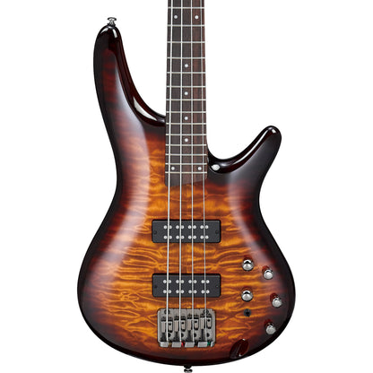 Ibanez SR400EQMDEB SR Standard Series Electric Bass Guitar, Dragon Eye Burst