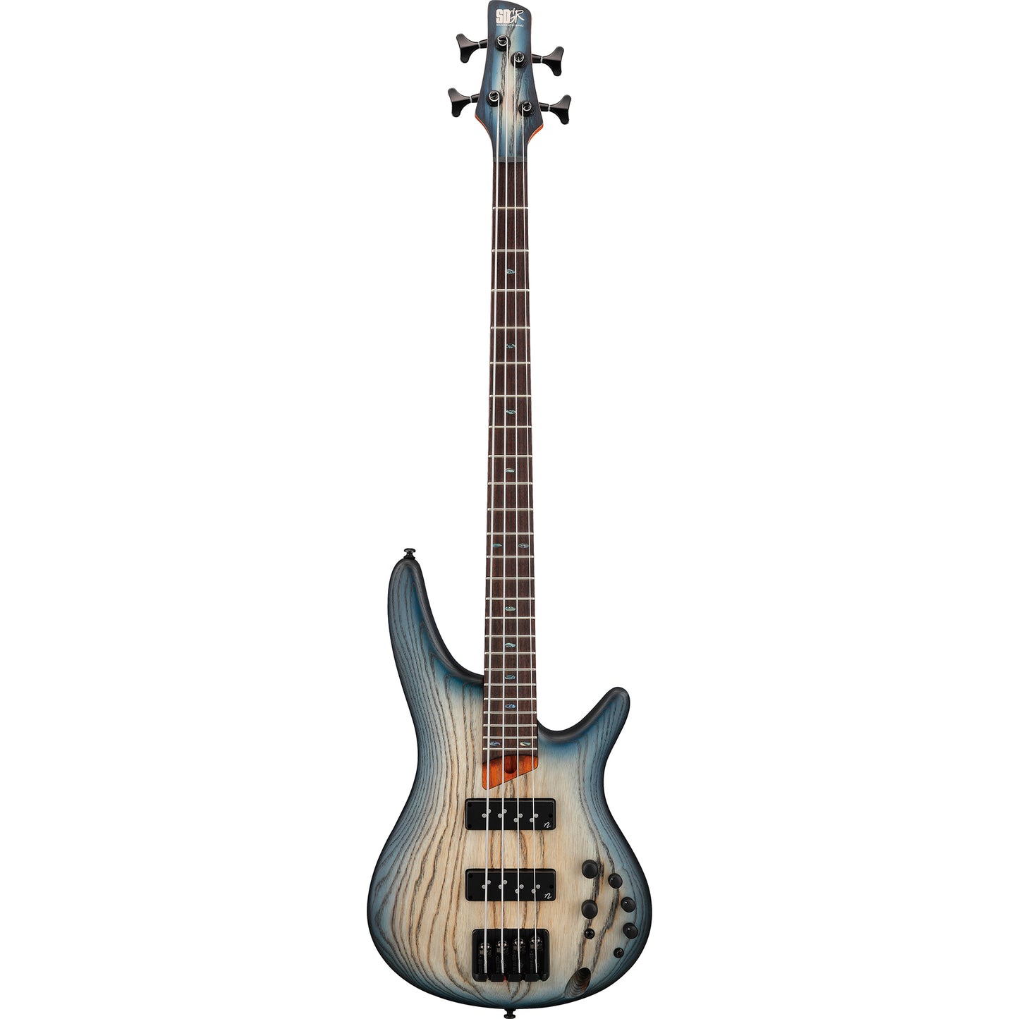 Ibanez SR600ECTF SR Standard Electric Bass, Cosmic Blue Starburst Flat