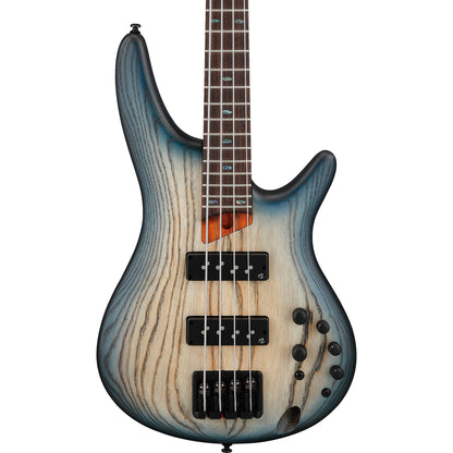 Ibanez SR600ECTF SR Standard Electric Bass, Cosmic Blue Starburst Flat