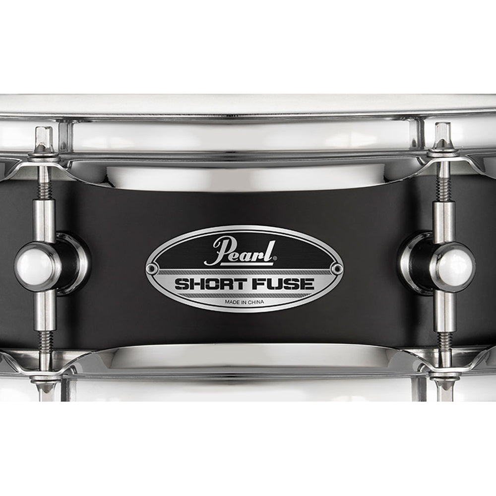 Pearl Short Fuse 3.5x13 Piccolo Snare Drum - Black Steel