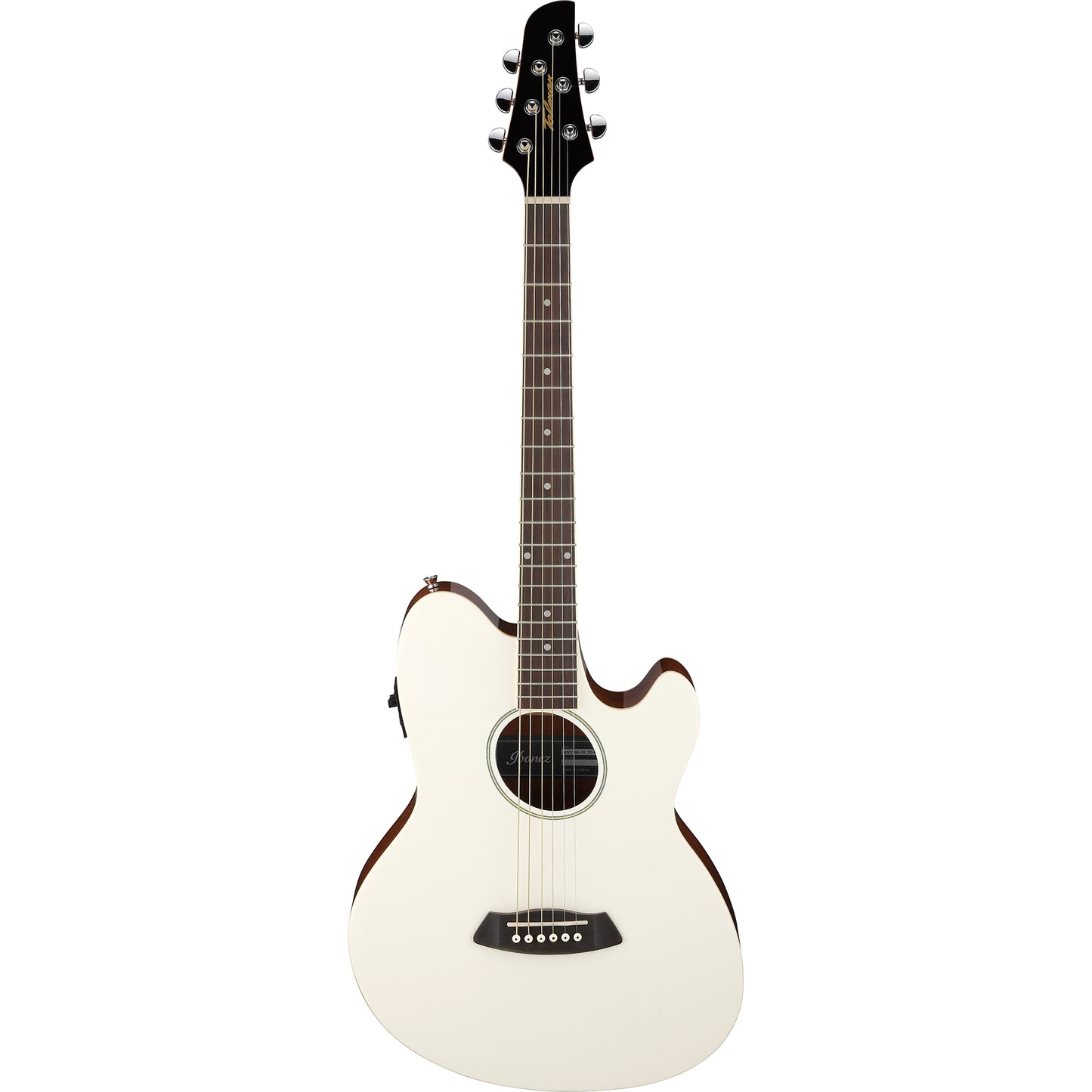 Ibanez TCY10EIVH Talman Acoustic Guitar, Ivory High Gloss