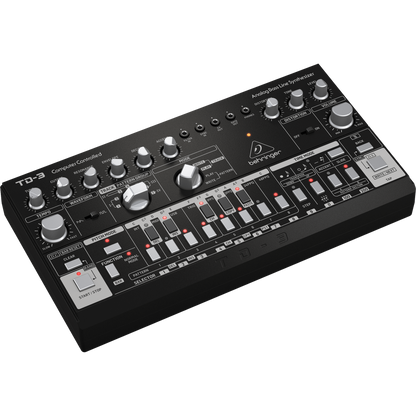 Behringer TD-3-BK Analog Bass Line Synthesizer, Black