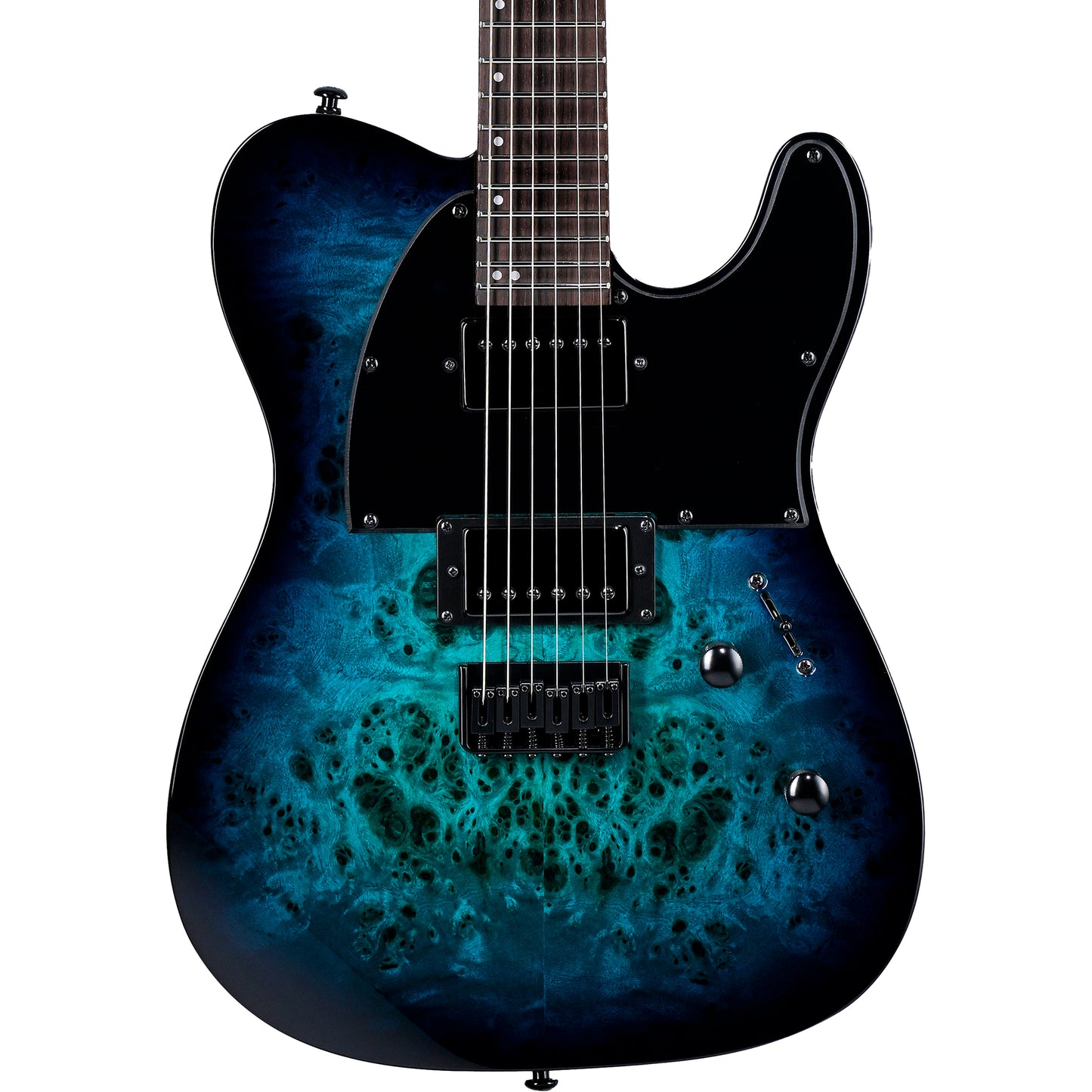 ESP LTD TE-200DX Electric Guitar, Blue Burst