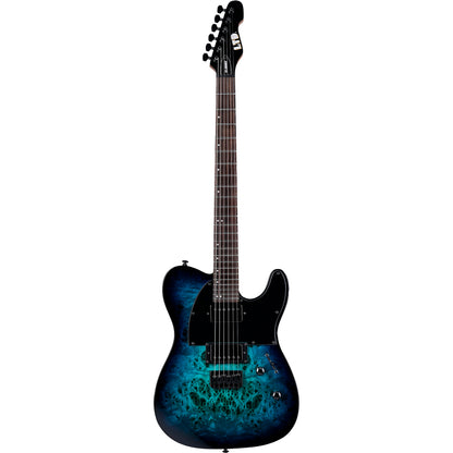 ESP LTD TE-200DX Electric Guitar, Blue Burst