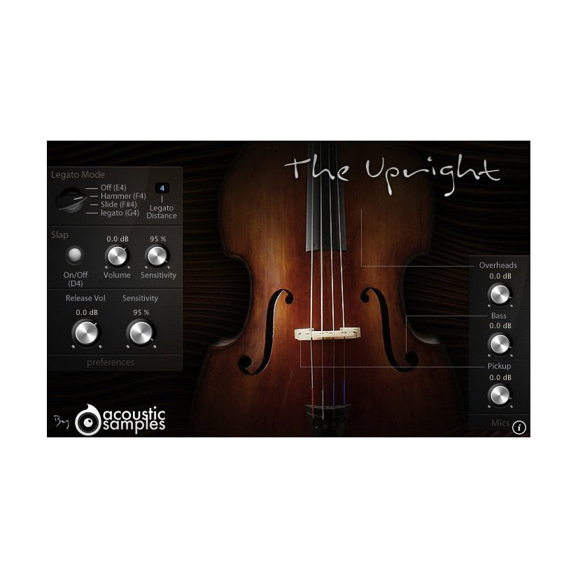 Acousticsamples The Upright Virtual Instrument