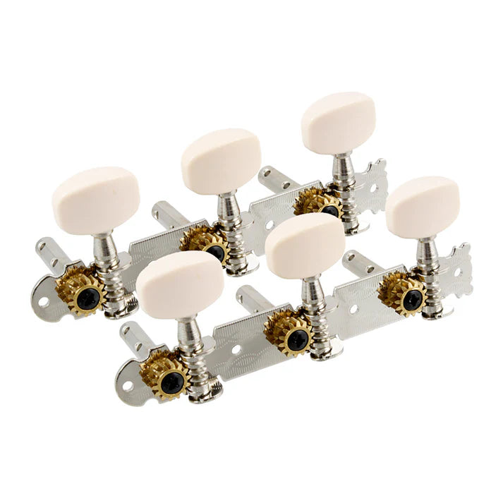 All Parts 3x3 Plank Key Tuners Nickel