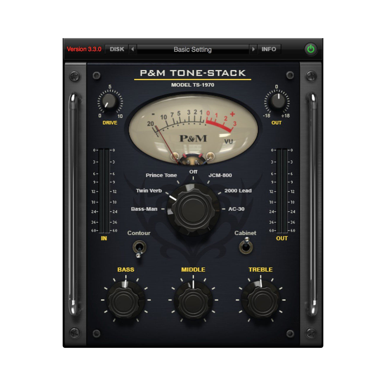 Plug and Mix ToneStack Plug-In