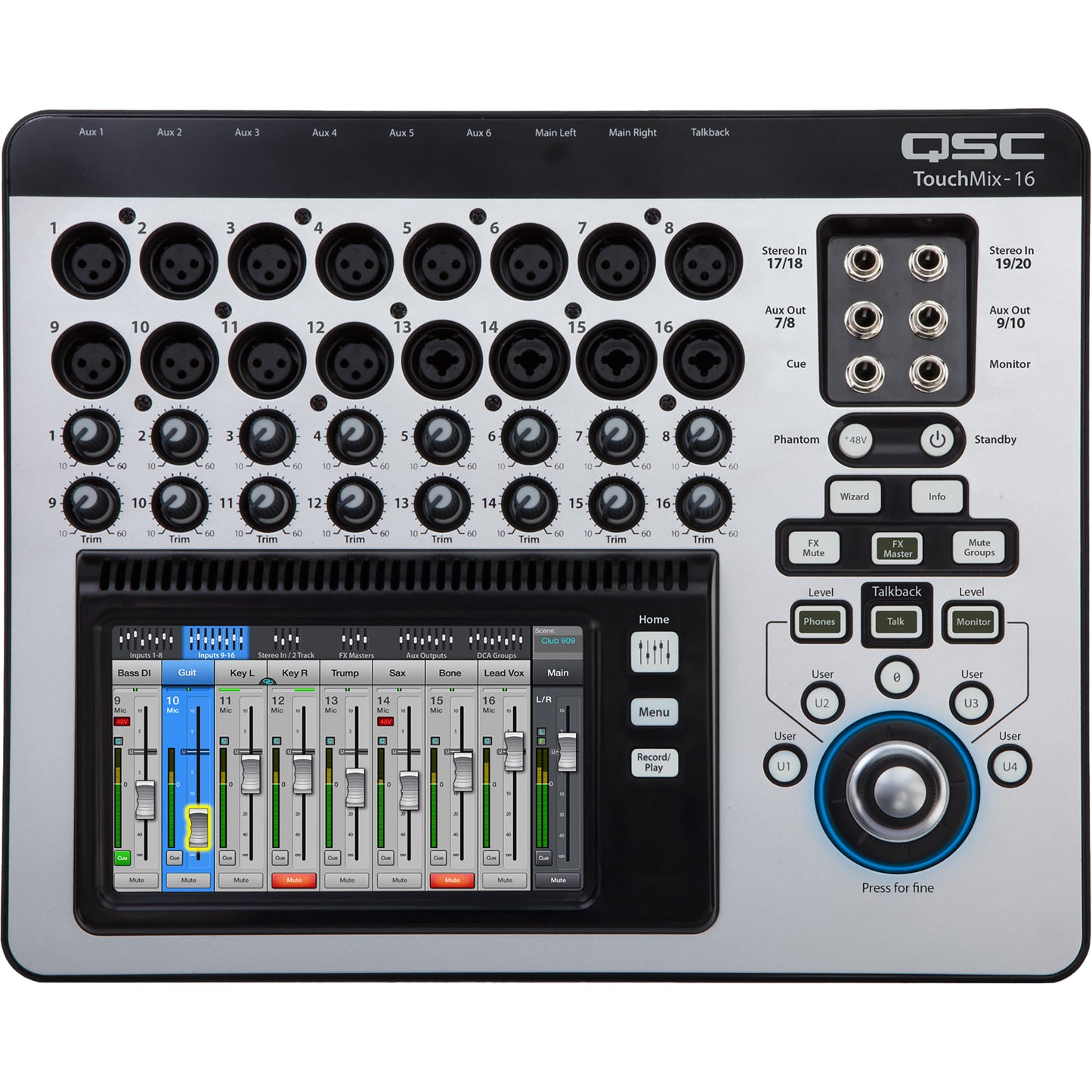 QSC TouchMix 16 20-channel Compact Digital Mixer