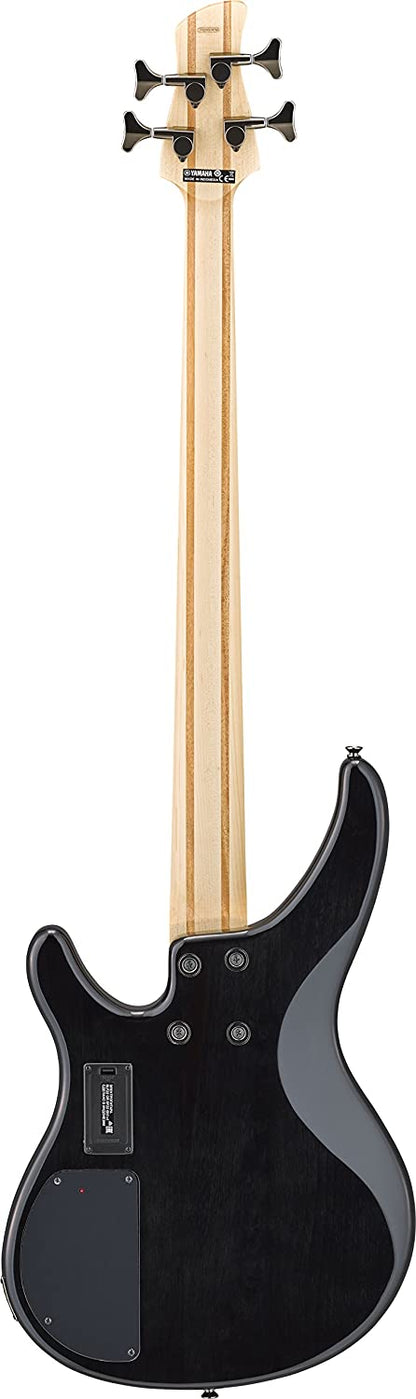 Yamaha TRBX604 4-String Bass - Flamed Maple, Translucent Black