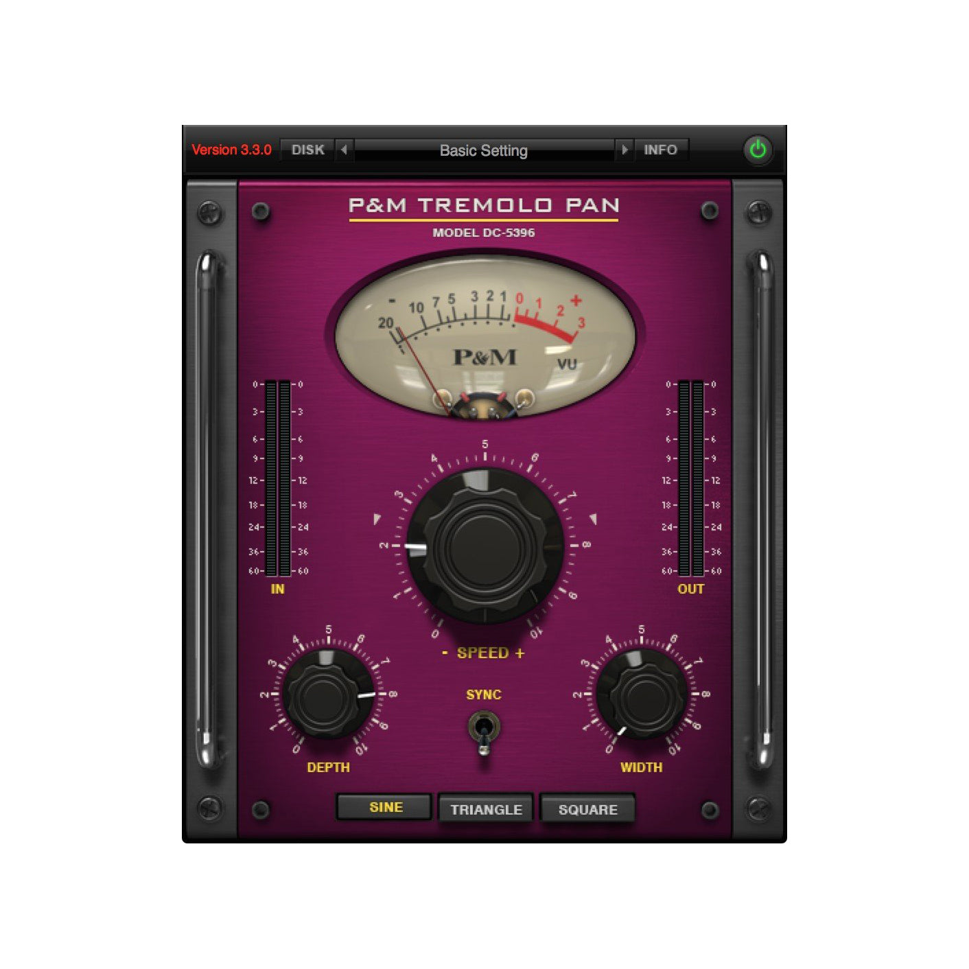 Plug and Mix Tremolo Pan Plug-In