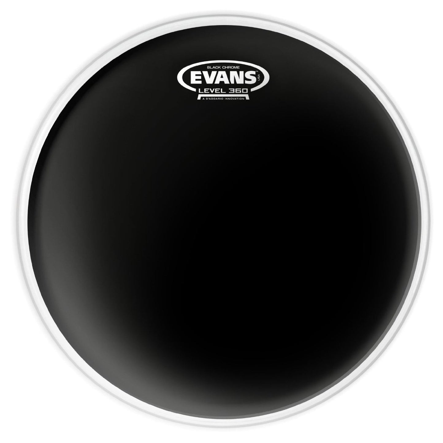 Evans Black Chrome Drum Head, 13"