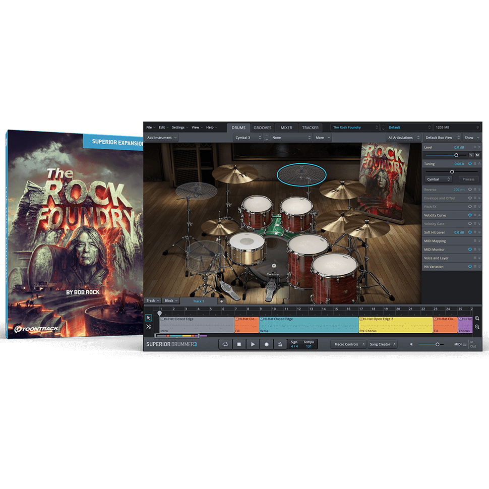 Toontrack The Rock Foundry SDX