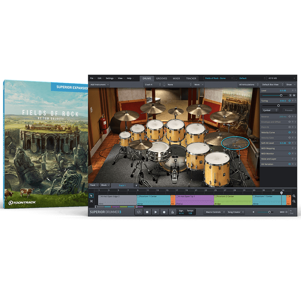 Toontrack Fields of Rock SDX