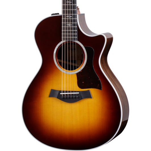 Taylor 412ce Grand Concert Acoustic Electric Guitar, Tobacco Sunburst