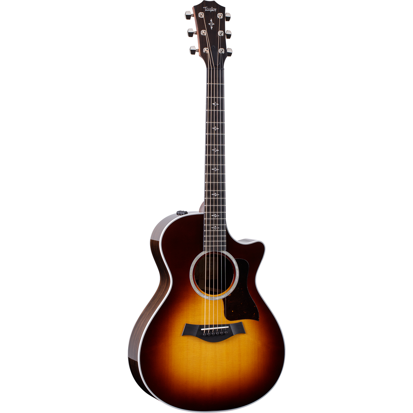 Taylor 412ce Grand Concert Acoustic Electric Guitar, Tobacco Sunburst