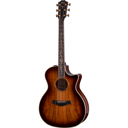 Taylor K24ce All Koa Grand Auditorium Acoustic Electric Guitar, Shaded Edgeburst