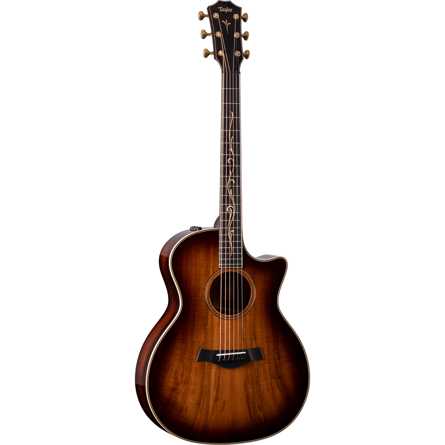 Taylor K24ce All Koa Grand Auditorium Acoustic Electric Guitar, Shaded Edgeburst