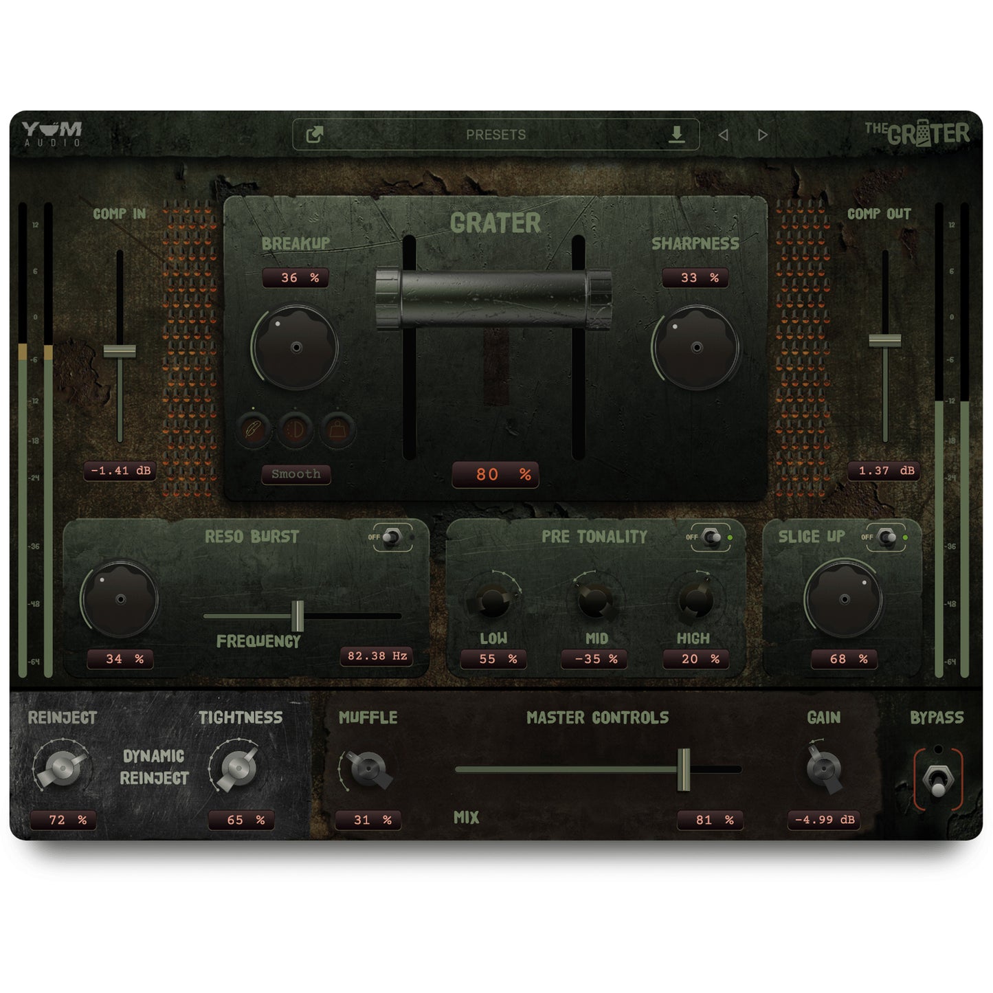 Yum Audio The Grater - Extreme Doom Compressor