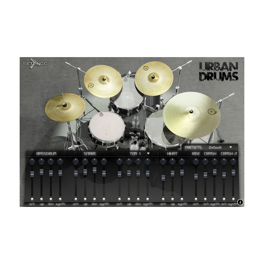 Acousticsamples Urban Drums Virtual Instrument