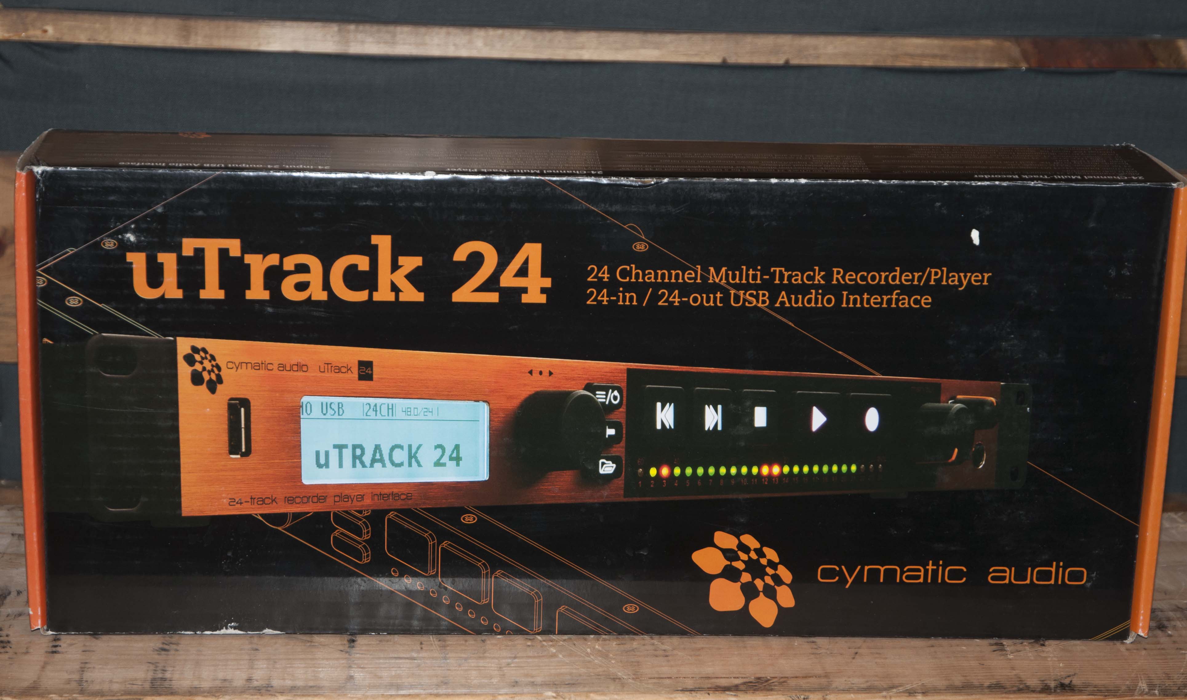 Cymatic Audio UTrack24 24-Channel Recorder-Player-USB Interface for Ma –  Alto Music