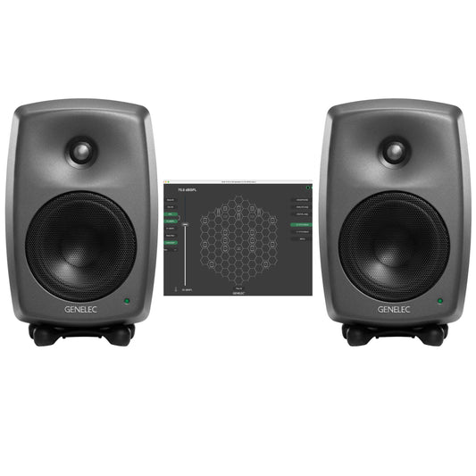 Genelec Two 8330A Active Monitor with GLM Software