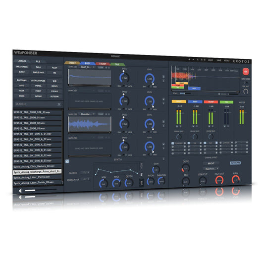 Krotos Audio Weaponiser Fully Loaded Plug-in