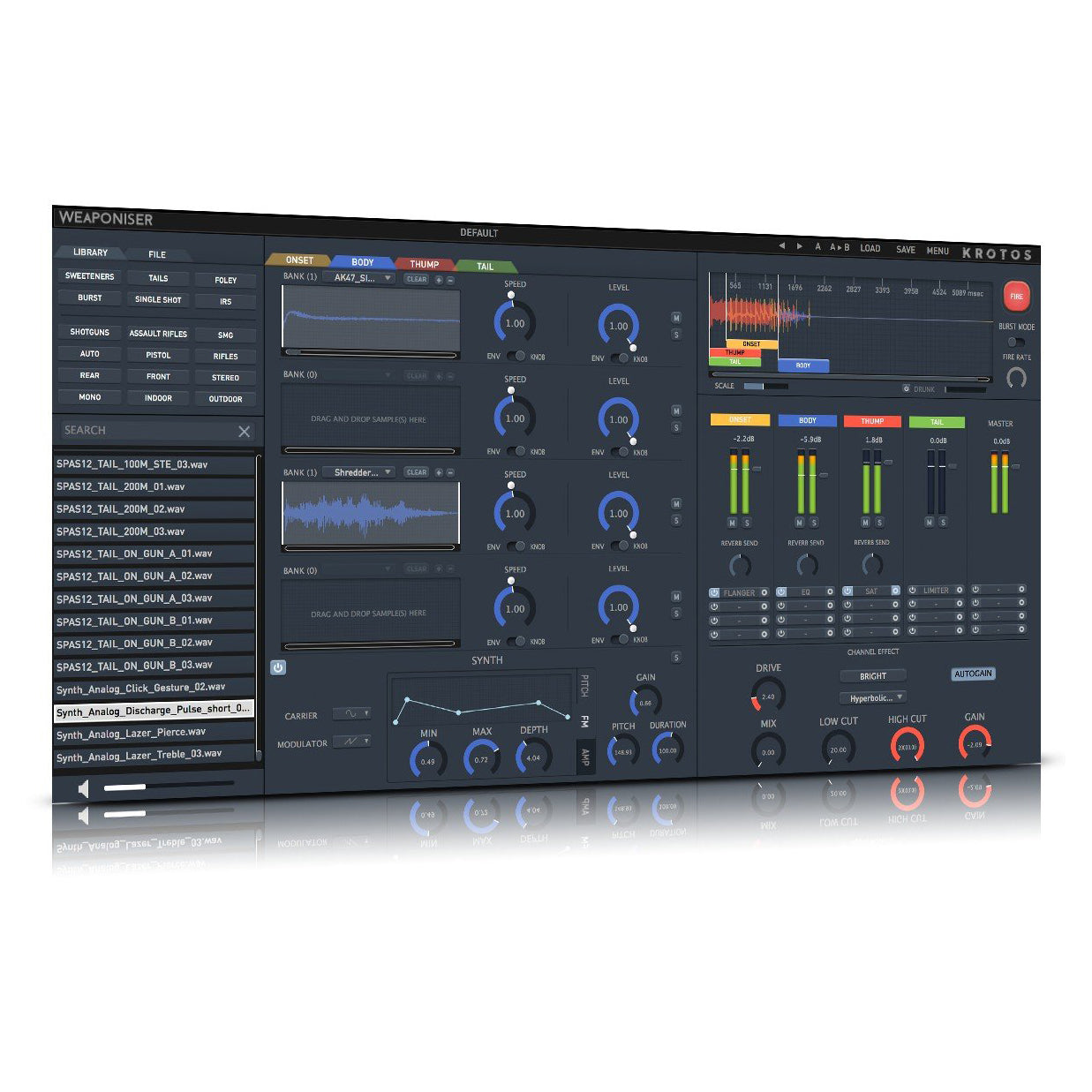 Krotos Audio Weaponiser Basic Plug-in