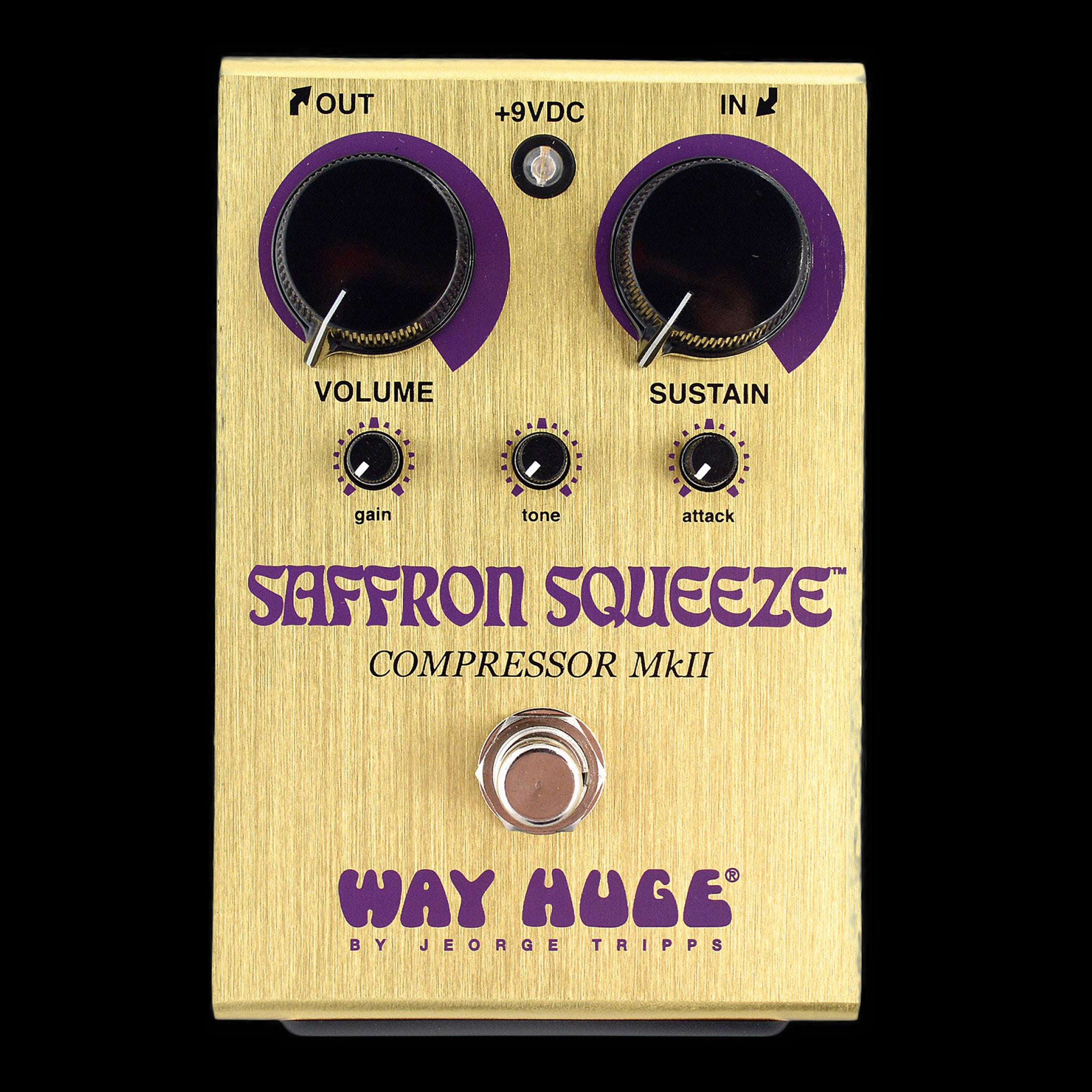 Way Huge Saffron Squeeze Compressor Pedal