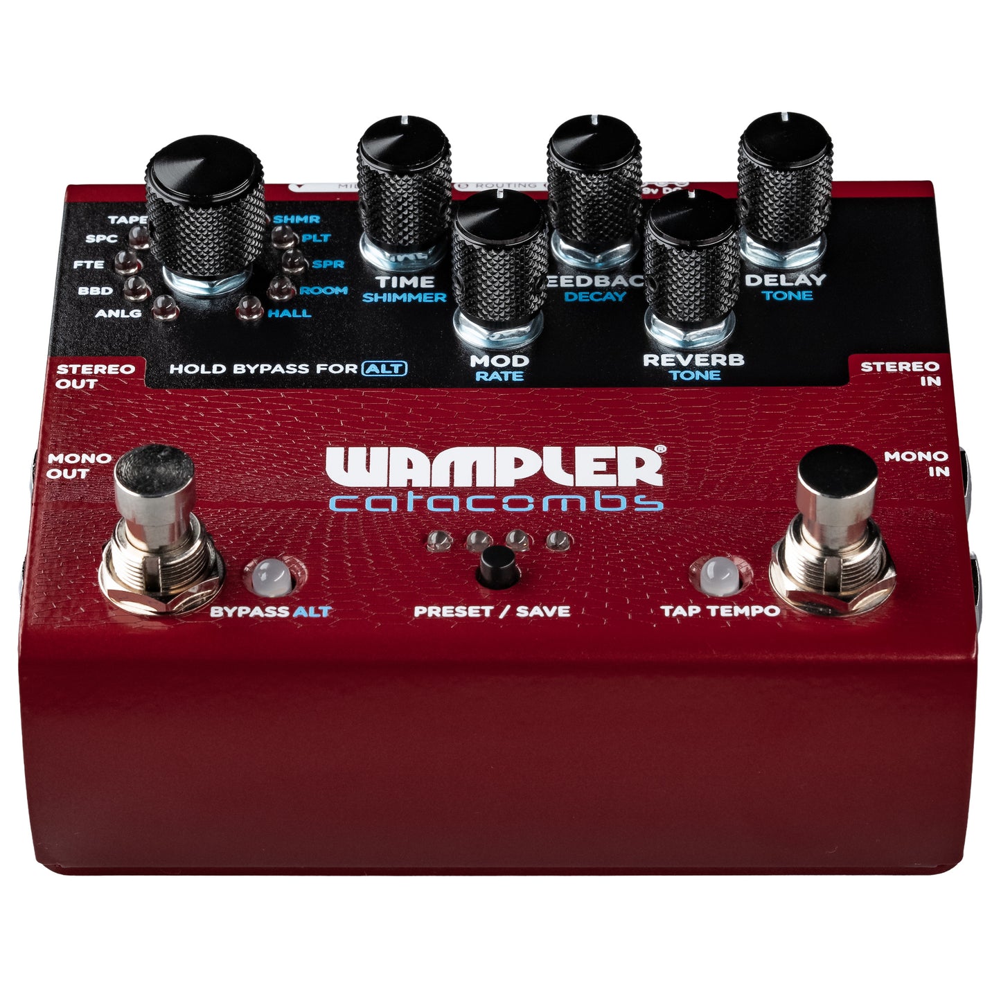 Wampler Pedals Catacombs Reverb and Delay Pedal