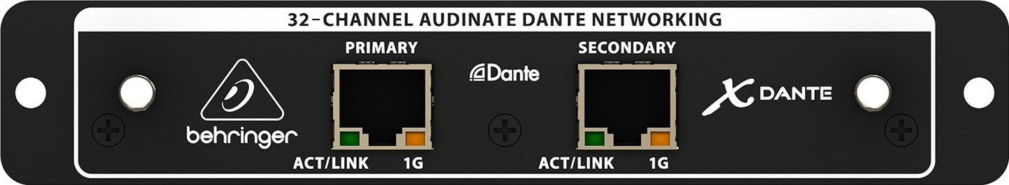 Behringer X-DANTE Audinate Dante Expansion Card for X32