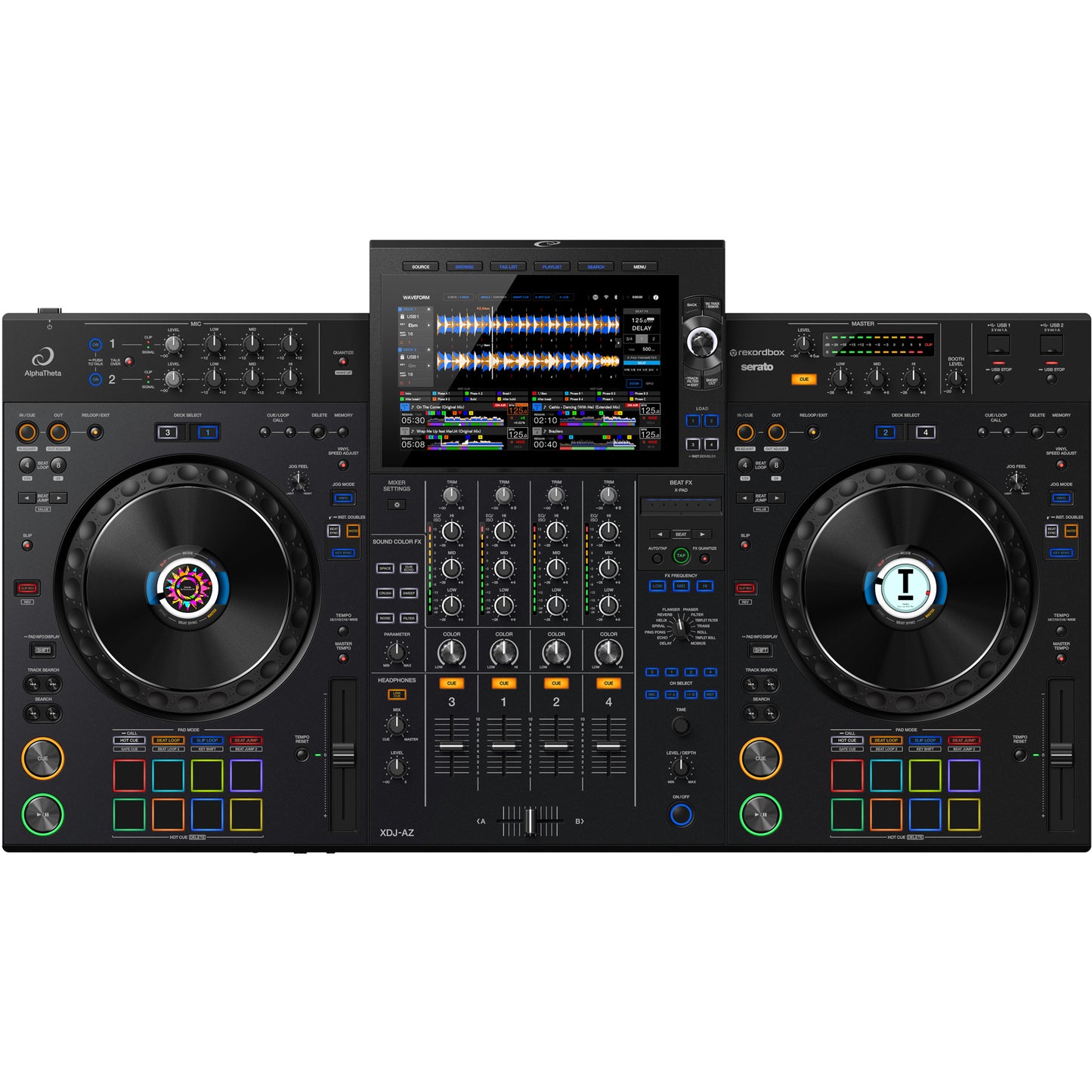 AlphaTheta XDJ-AZ Professional All-In-One DJ System