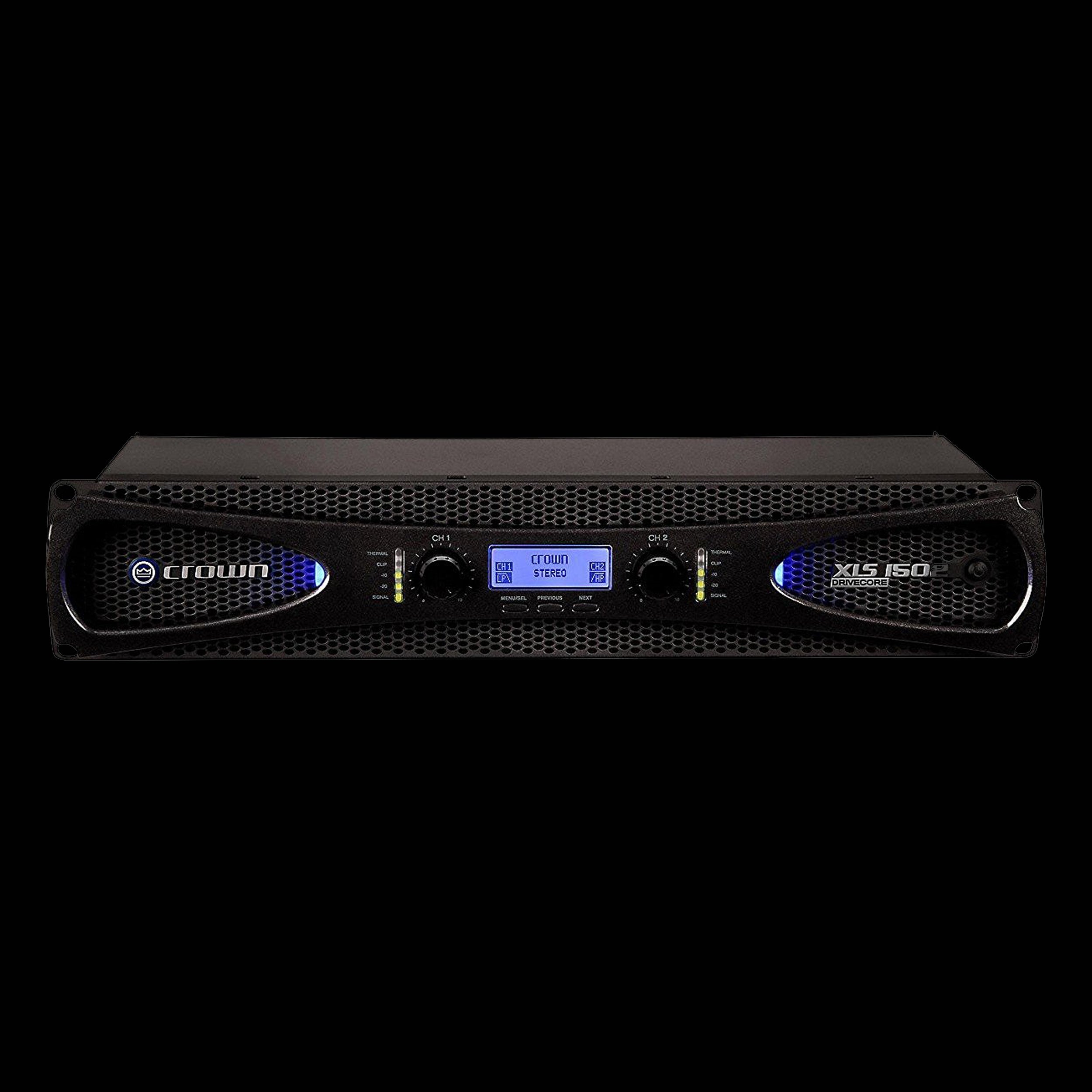 Crown XLS1502 Two-Channel, 525W At 4Ω Power Amplifier – Alto Music