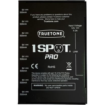 Truetone 1 Spot Pro XP8-PS 8-output Low-profile Isolated Pedal Power Supply