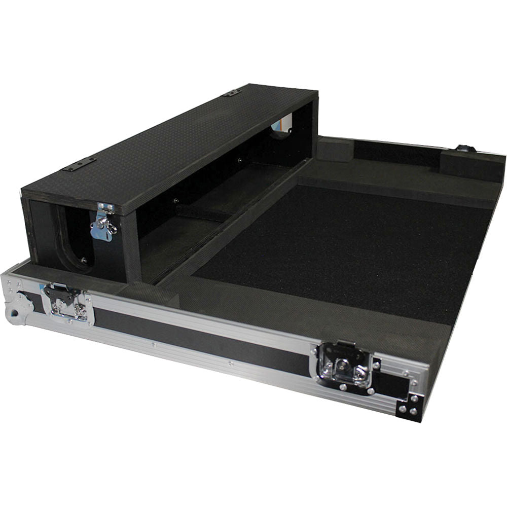 ProX Mixer Flight Case with Doghouse & Wheels for Behringer X32 (Black)