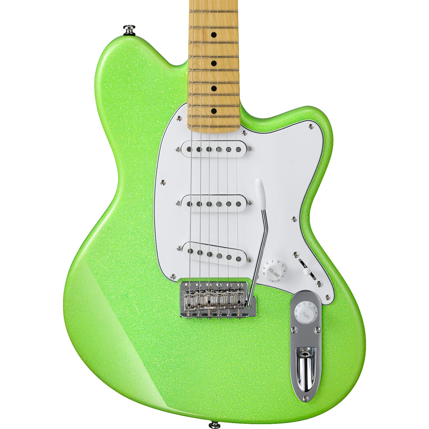 Ibanez YY10SGS Yvette Young Electric Guitar, Slime Green Sparkle