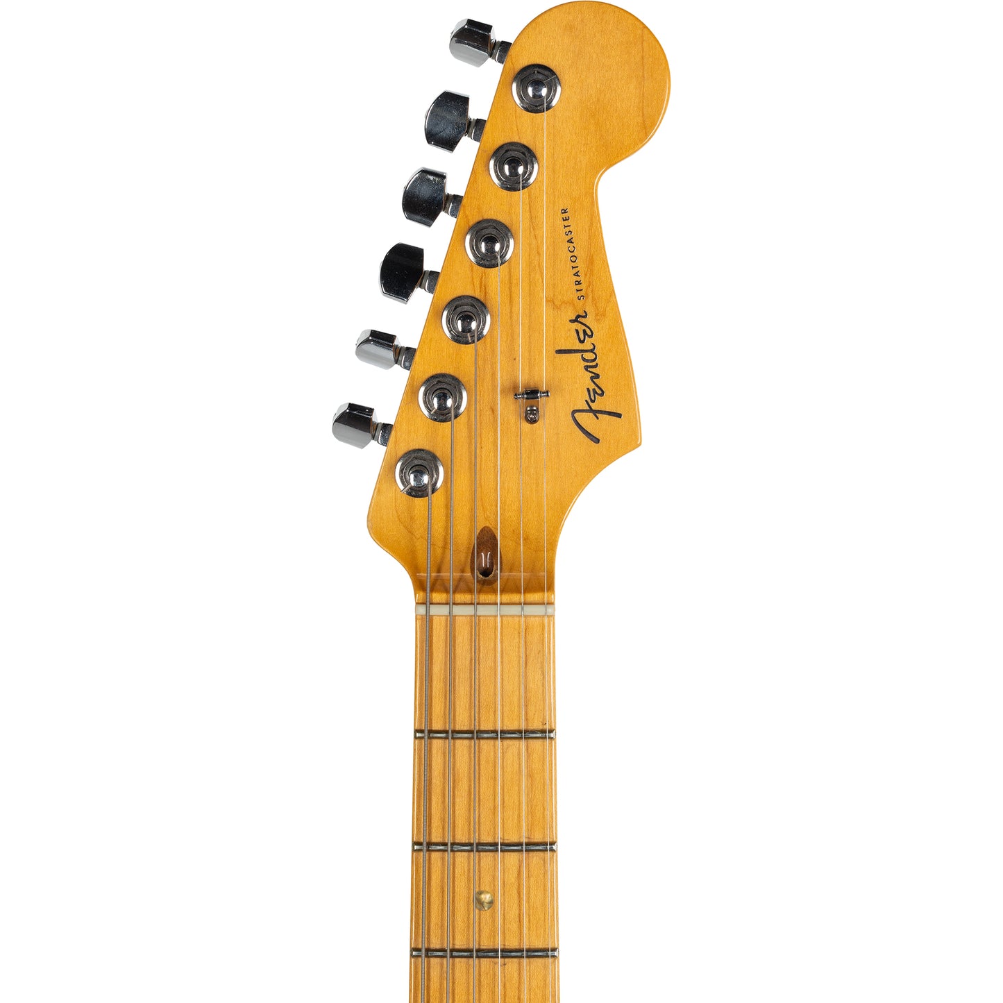 Fender American Deluxe Strat V Neck (2004-2010), Maple Fingerboard, Honey Blonde