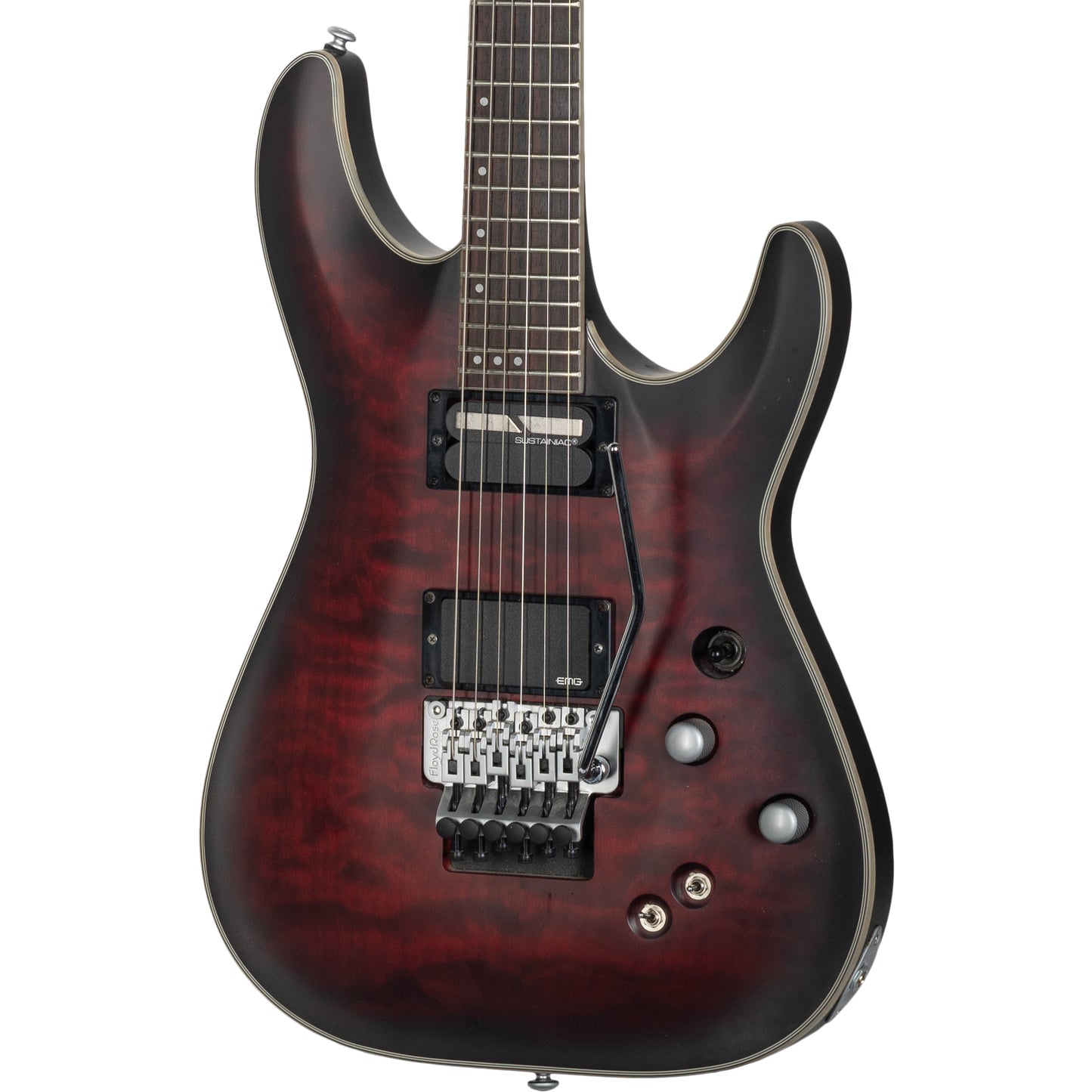 Schecter Diamond Series C-1 Platinum Electric Guitar - See Thru Black Cherry