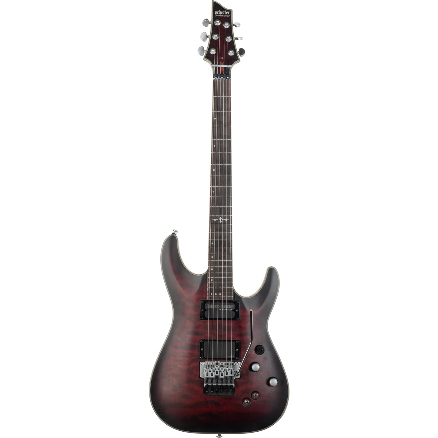 Schecter Diamond Series C-1 Platinum Electric Guitar - See Thru Black Cherry