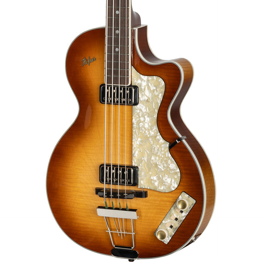 Hofner 500/2 Club 4-String Bass Guitar - Sunburst