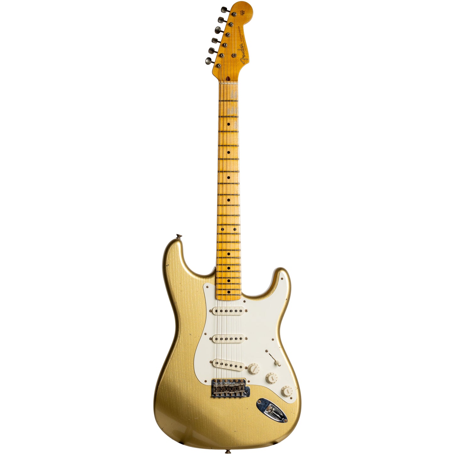 Fender Custom Shop ‘55 Wildwood 10 Stratocaster Journeyman - Faded Aztec Gold