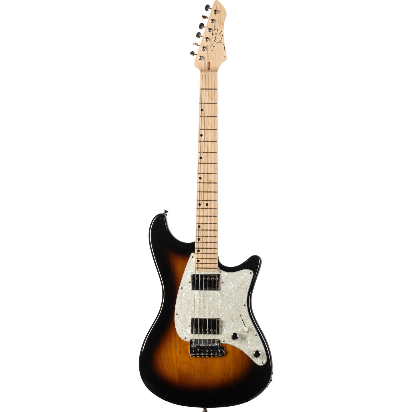 John Page Ashburn HH Electric Guitar - Maple Fingerboard, 2 Tone Sunburst