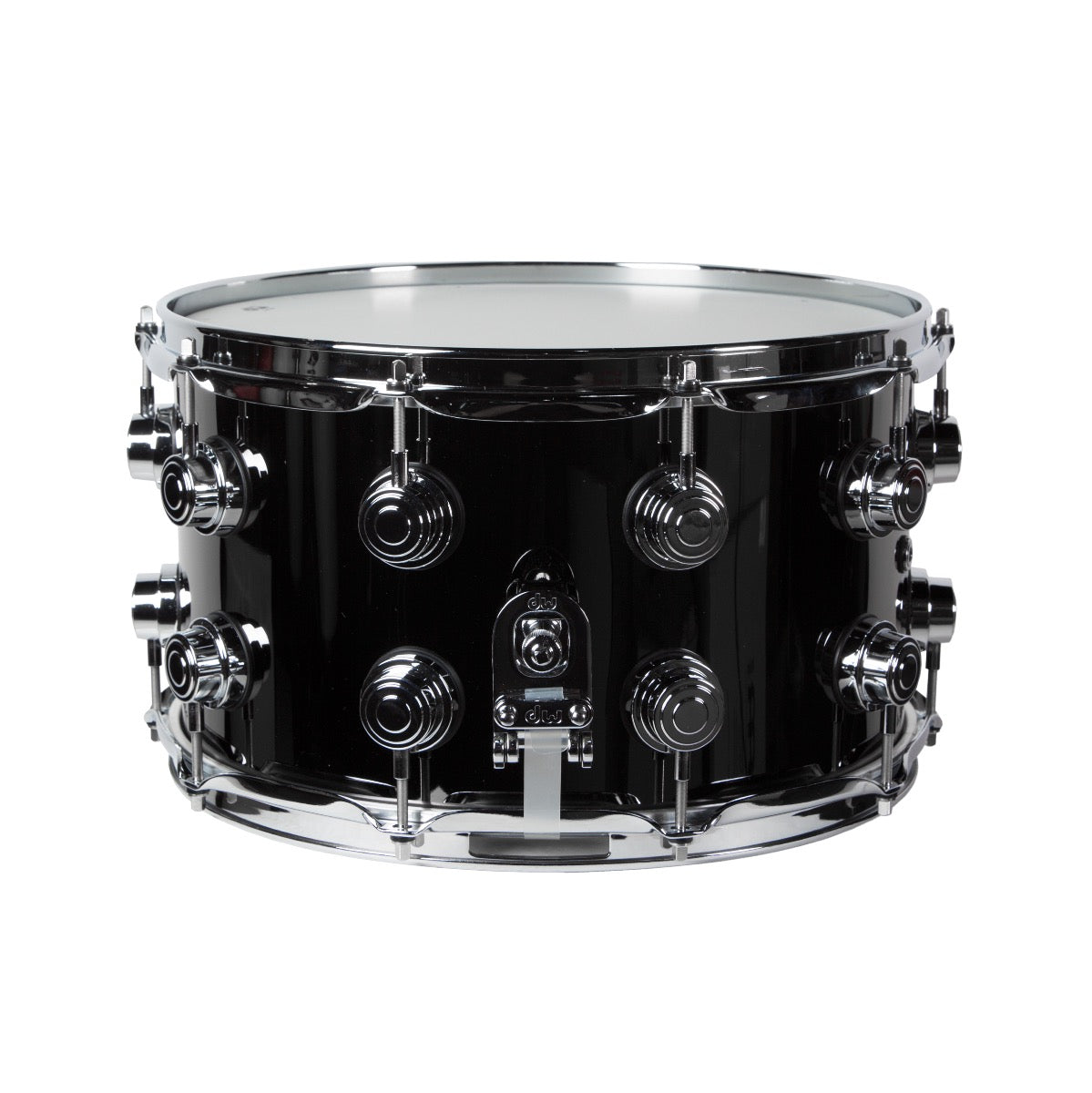 DW 14x8 Collectors Series Black Nickel Finish on Brass Shell Snare