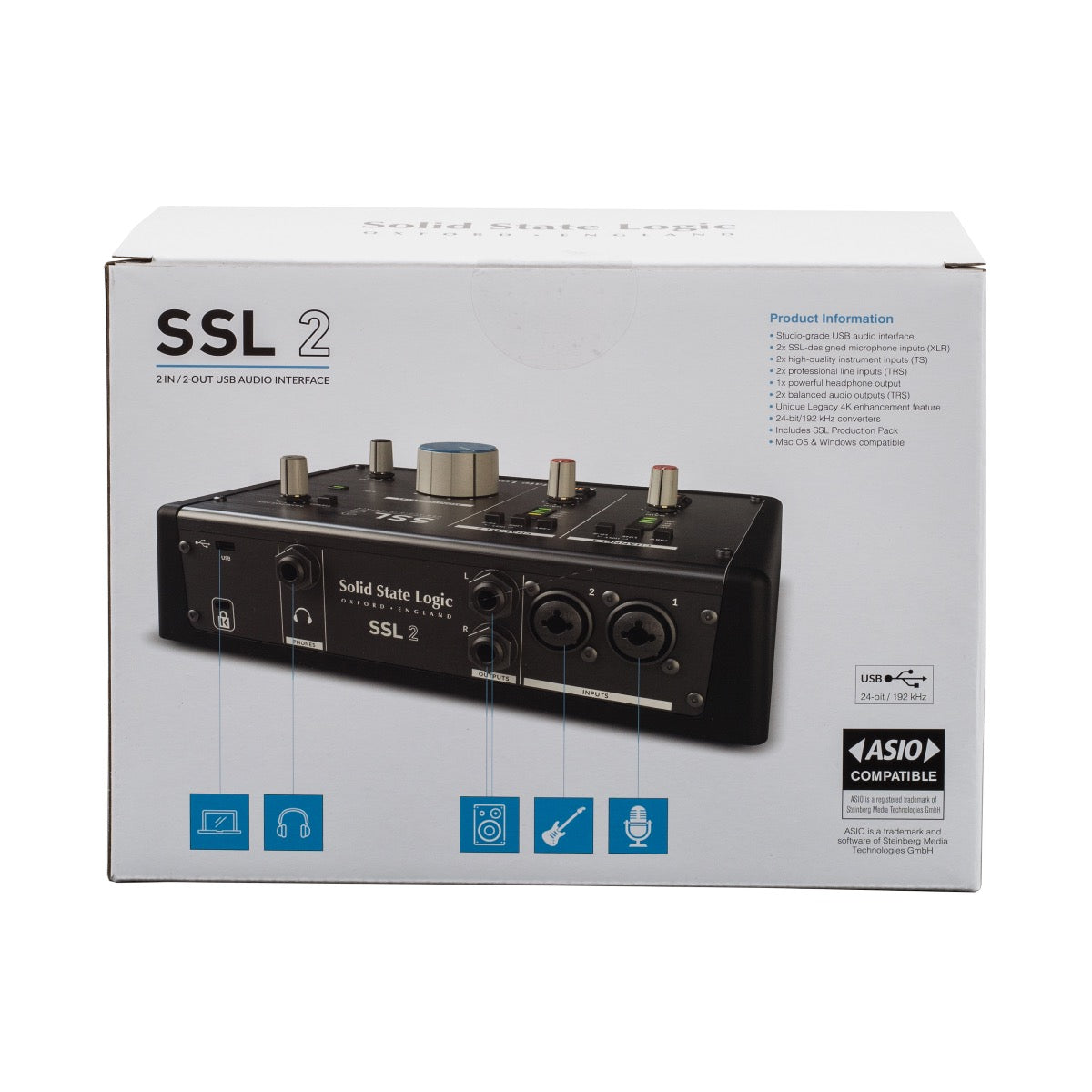Solid State Logic SSL2 USBオーディオインターフェース - DTM/DAW