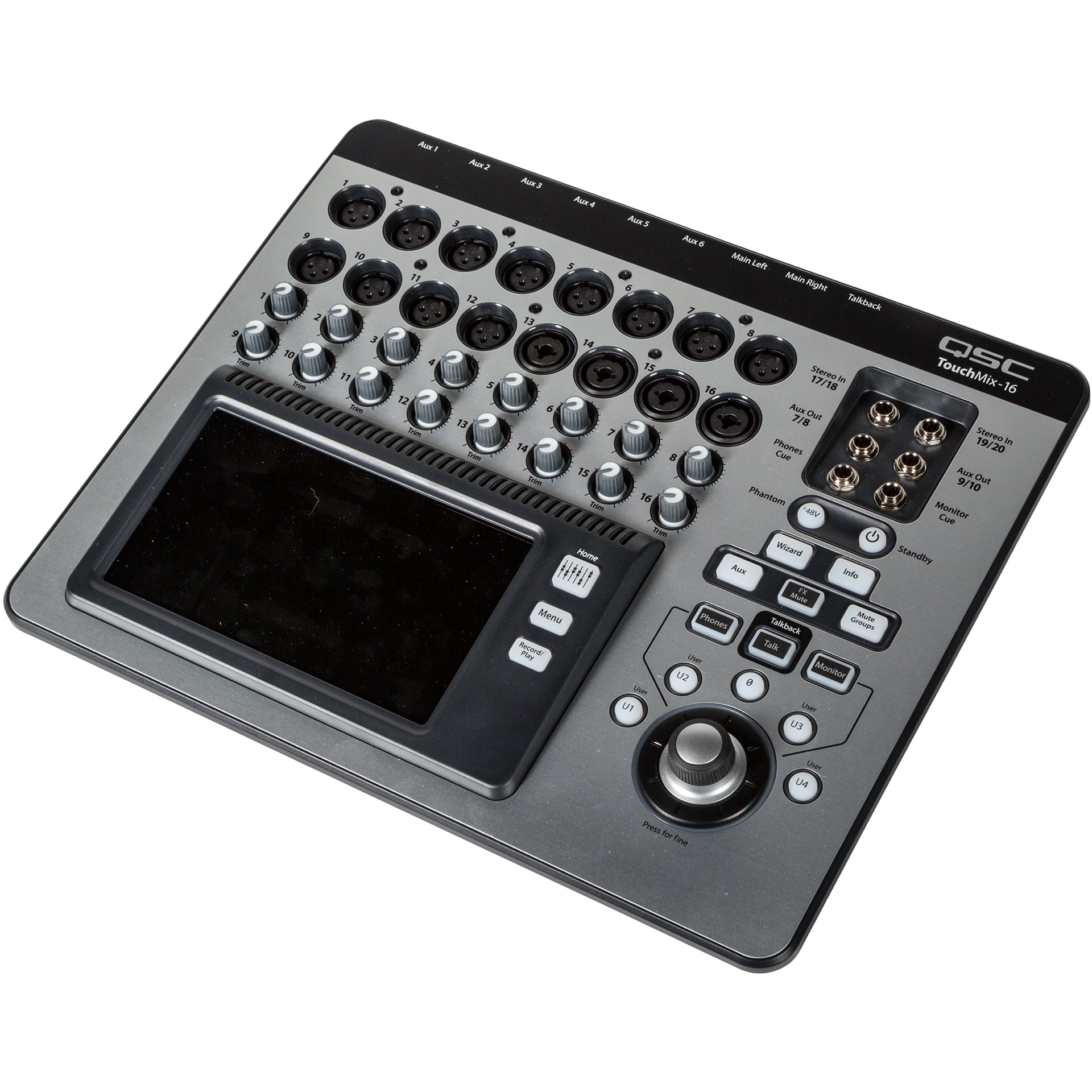 QSC TouchMix 16 20-channel Compact Digital Mixer – Alto Music